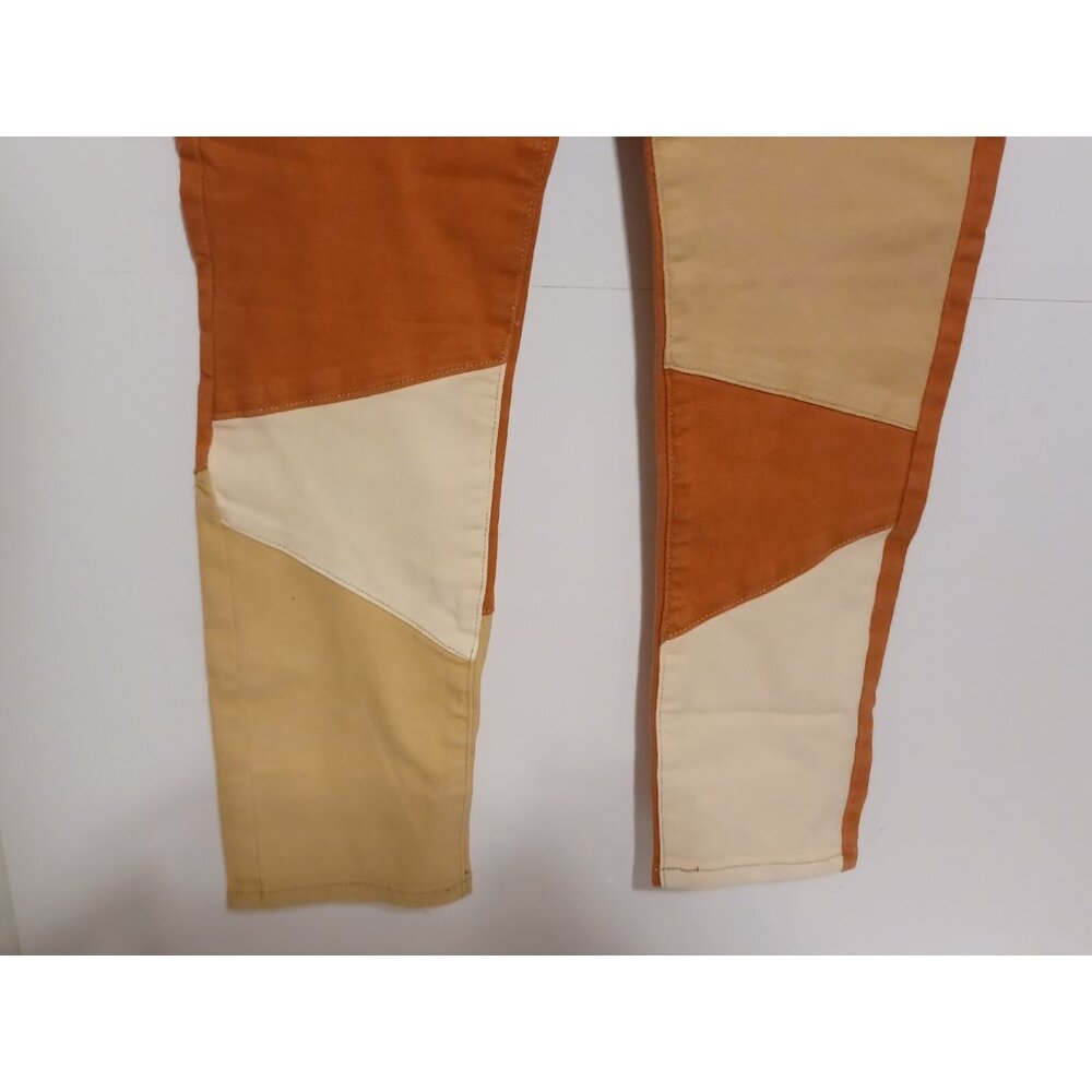 vamberfia Patchwork Stretch Size Large  32X29 jeans - Picture 2 of 7